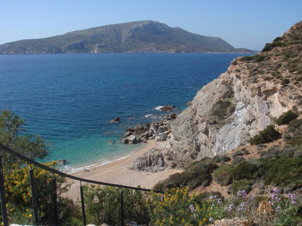 Sandra'S Sea View At Sounio Сунион Экстерьер фото