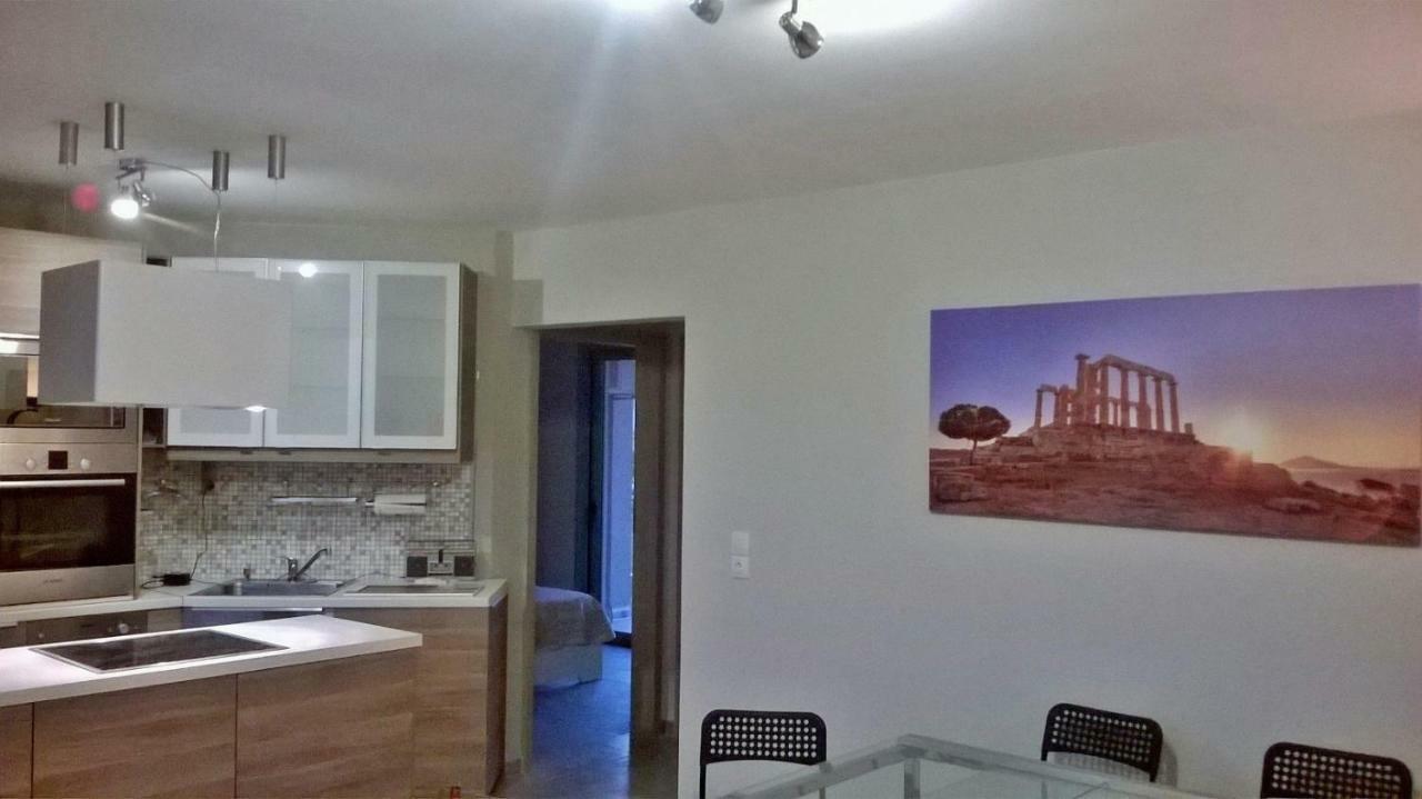 Sandra'S Sea View At Sounio Сунион Экстерьер фото